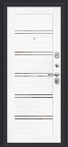 Входная металлическая дверь Эльпорта PORTA R 8.П28 Almon 28/Snow Veralinga  купить в Беларуси