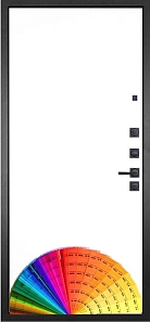 Входная металлическая дверь Гранит Шторм 49 (под покраску) купить в Беларуси