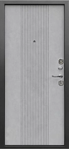 Входная металлическая дверь Нова серебро (бетон снежный) купить в Беларуси