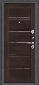 Входная металлическая дверь Эльпорта PORTA R 104.П28 Антик Серебро/Wenge Veralinga  купить в Беларуси