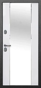 Входная металлическая дверь Тайга 7 зеркало (960 левая) купить в Беларуси