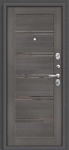 Входная металлическая дверь Эльпорта PORTA R 104.П28 Антик Серебро/Grey Veralinga  купить в Беларуси