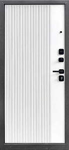 Входная металлическая дверь  Монблан (Эмалит белый) купить в Беларуси