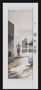 Входная металлическая дверь Эльпорта PORTA R 4/K41 Graphite Pro/Alaska  купить в Беларуси