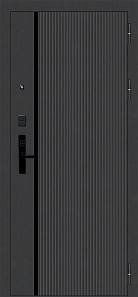 Входная металлическая дверь МеталЮр М9 S-11 Velluto Bianco Электронный замок купить в Беларуси