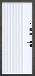 Входная металлическая дверь Форпост 9 Вертикаль Белая купить в Беларуси