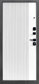 Входная металлическая дверь  Спарта (Эмалит белый) купить в Беларуси