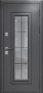 Гарда 9 Букле графит Ковка стеклопакет